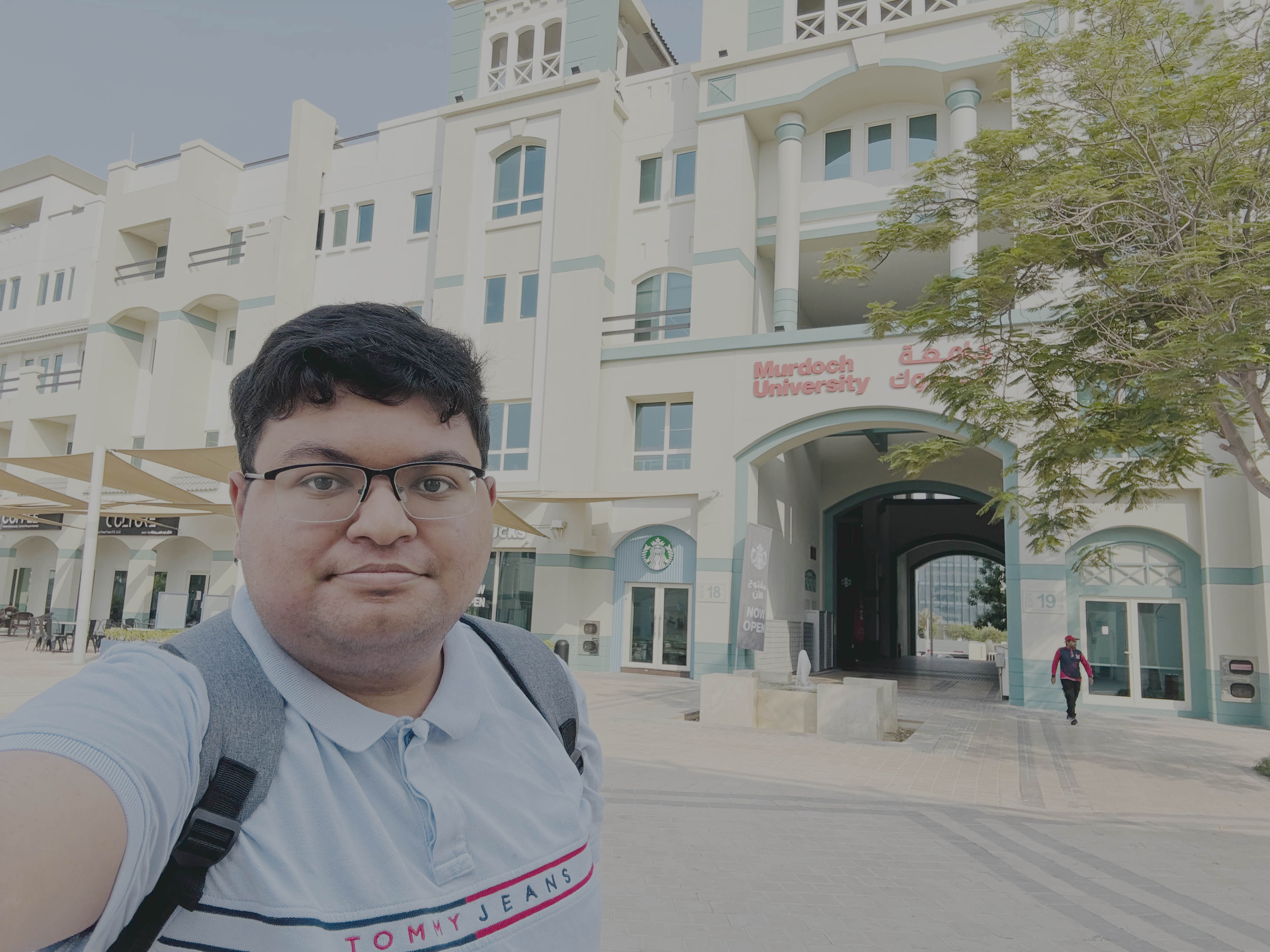 Bhargav at Murdoch University Dubai