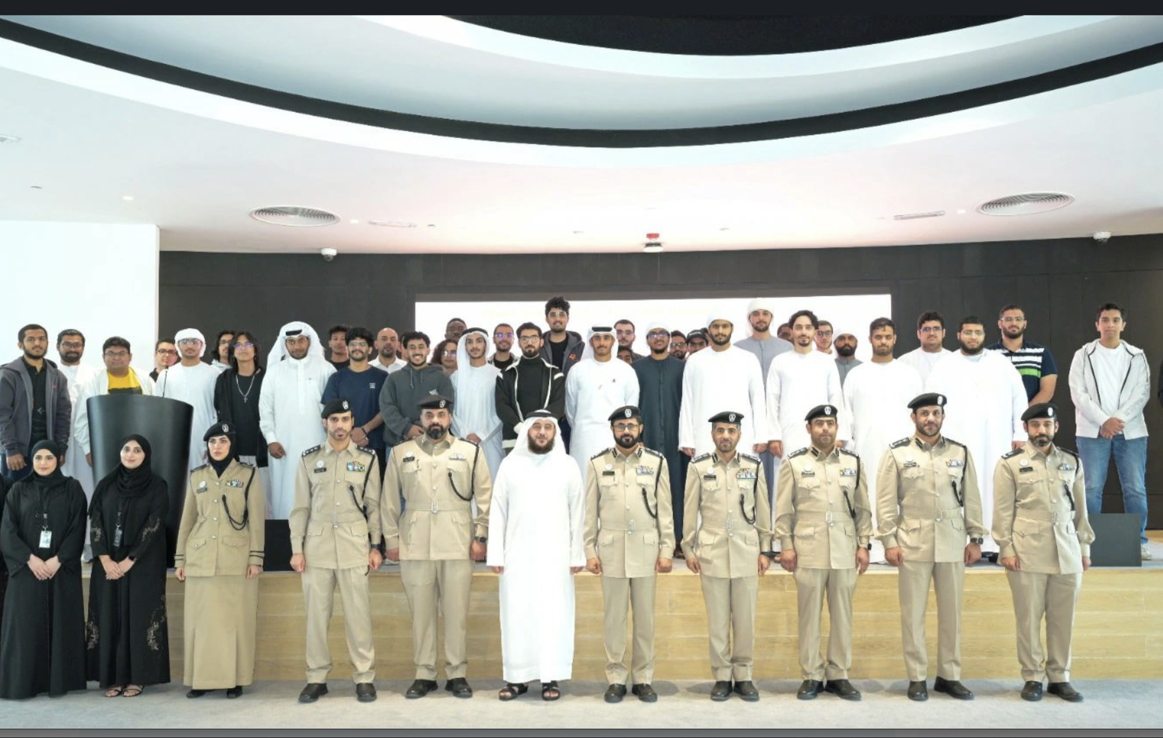 Sharjah Police CTF Group Photo